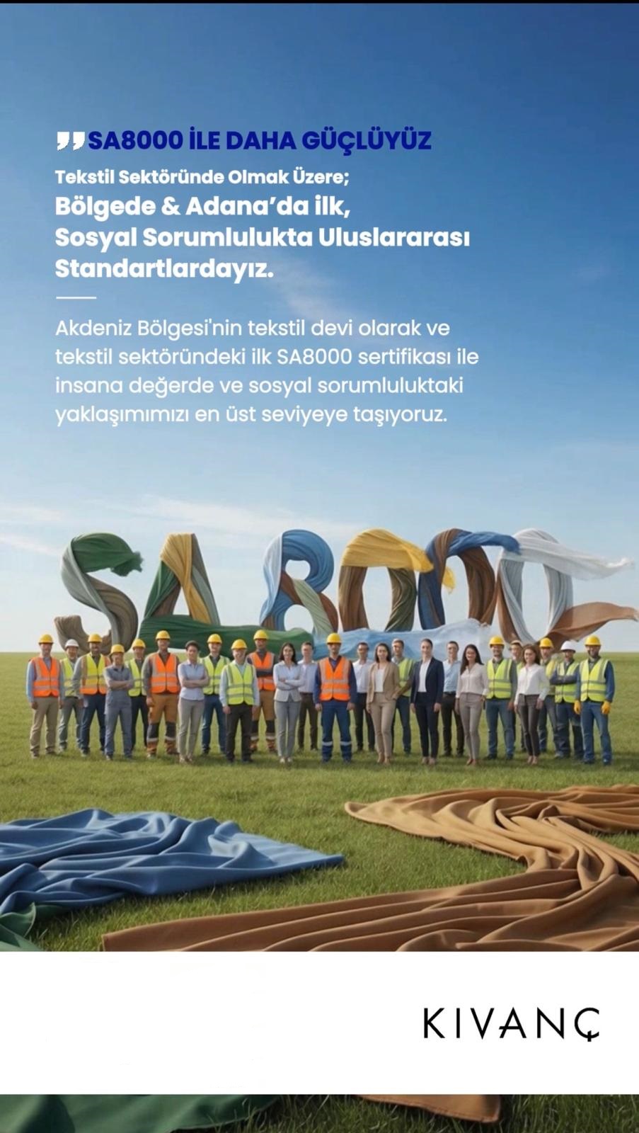 SA8000 ile Daha Güçlüyüz!